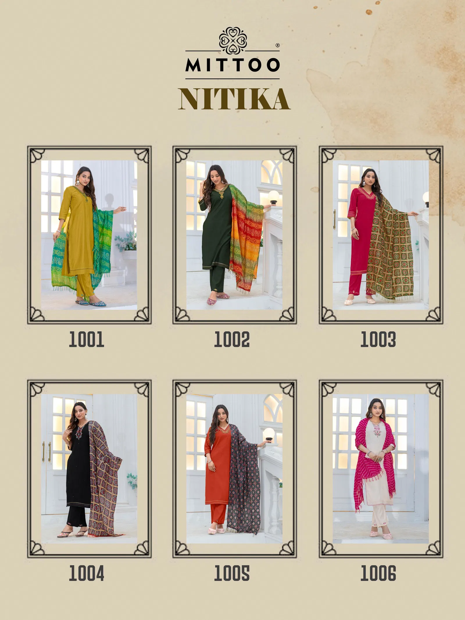 Nitika By Mittoo Vetican Kurti With Bottom Dupatta Wholesale Price In Surat